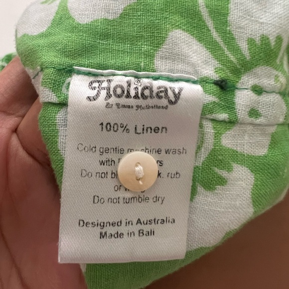 Holiday the Label green floral short set - Picture 7 of 13